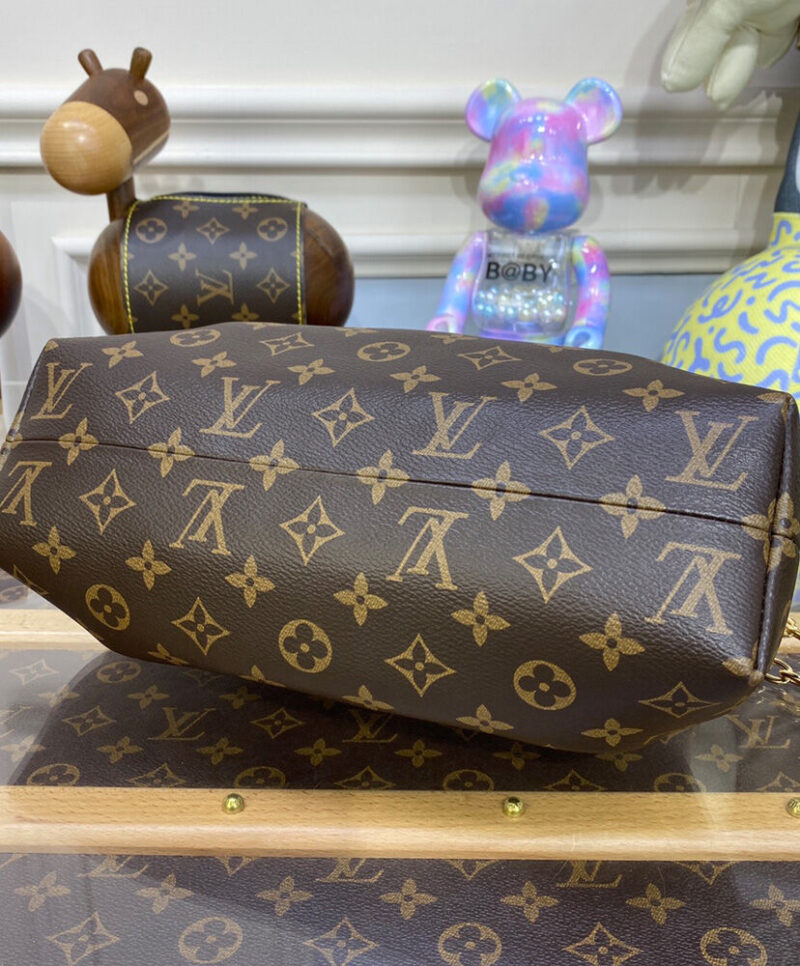 Louis Vuitton Monogram Clutch M46544 Brown